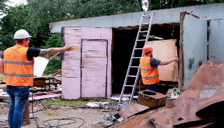 Демонтаж гаражей в Ступино, цена от 1793 руб. – услуги под ключ от ИП Садыков В. Р.